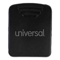 Universal® Fabric Panel Wall Clips, 25 Sheet Capacity, Black, 20/Pack UNV21270