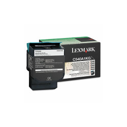 Lexmark™ C540a1kg Return Program Toner, 1,000 Page-Yield, Black C540A1KG