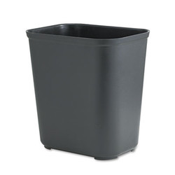 Rubbermaid® Commercial WASTEBASKET,7GL,14X10X15 FG254300BLA