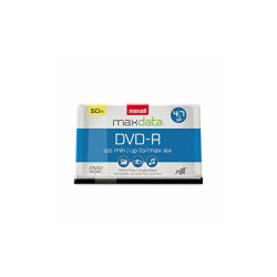 Maxell® Dvd-R Recordable Disc, 4.7 Gb, 16x, Spindle, Gold, 50/pack 638011