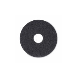 Boardwalk® Stripping Floor Pads, 13" Diameter, Black, 5/carton BWK4013BLA