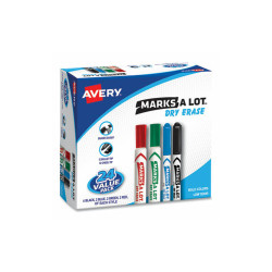 Avery® MARKER,DRYERSE ,24PK,AST 29870