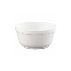 Dart® Insulated Foam Bowls, 12 Oz, White, 50/pack, 20 Packs/carton 12B32