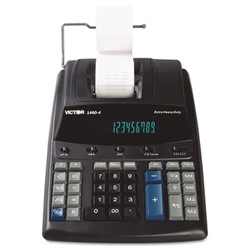 Victor® CALCULATOR,12 DIG,PRT,BK 1460-4