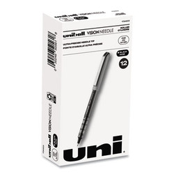 uniball® PEN,UB VISN NEEDLE,7MM,BK 1734903