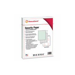 DocuGard™ PAPER,SECURITY,8.5X11,GN 04542