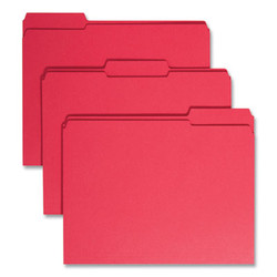 Smead™ FOLDER,1/3 CUT,LTR,RD 12734