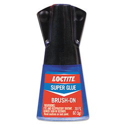 Loctite® Super Glue Brush On, 0.17 Oz, Dries Clear 1365734