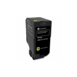 Lexmark™ 74c10y0 Return Program Unison Toner, 3,000 Page-Yield, Yellow 74C10Y0