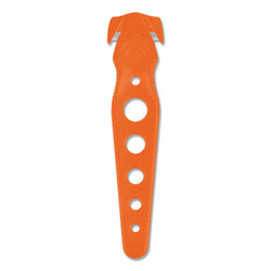 Westcott® Safety Cutter, 1.2" Blade, 5.75" Plastic Handle, Orange, 5/Pack 17521