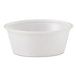 Dart® Polystyrene Portion Cups, 1.5 Oz, Translucent, 2,500/carton P150N