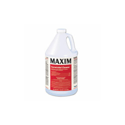 Maxim® Germicidal Cleaner, Lemon Scent, 1 Gal Bottle, 4/carton 041000-41