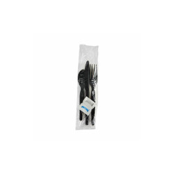 Boardwalk® UTENSIL,KIT,HPS,FKTSNP,BK BWKFKTNSHWPSBLA