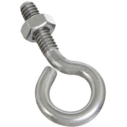National 1/4 In. x 2 In. Stainless Steel Eye Bolt N221572 Pack of 10