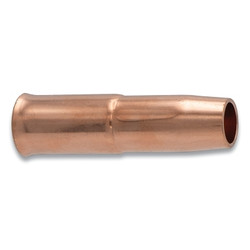 MIG Gun Nozzle, Adjustable, 5/8 in Bore, For Tweco® Style 24A, Copper
