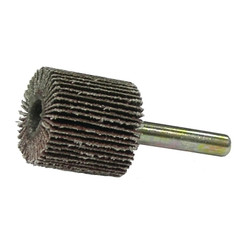 Tiger® Mounted Flap Wheel, 1 in dia x 1 in W, 80 Grit, 30000 RPM