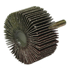 Tiger® Mounted Flap Wheel, 2 in x 1 in, 80 Grit, 25000 rpm