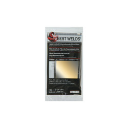 Gold Coated Filter Plate, Gold/10, 2 in x 4.25 in, Polycarbonate