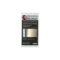 Gold Coated Filter Plate, Gold/8, 2 in x 4.25 in, Polycarbonate