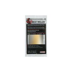 Gold Coated Filter Plate, Gold/12, 2 in x 4.25 in, Polycarbonate
