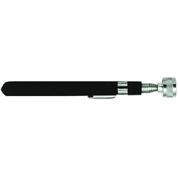 Telescoping Magnetic Pick-Up Tool, 10 lb Load Capacity, 1/2 in dia, 8-1/4 in L to 30-1/4 in L, Pocket Clip