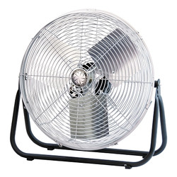 Industrial Floor Fan, 18 in, 1/8 hp, 3-Speed