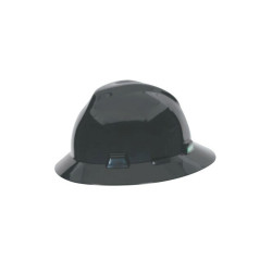 V-Gard Protective Hats, Fas-Trac Ratchet Suspension, 6 1/2 - 8, Black