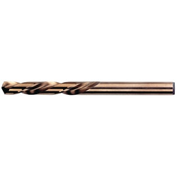 Left-Hand Mechanics Length Cobalt High Speed Steel Drill Bit, 1/8 in, Split