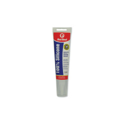 100% Silicone Architectural Grade RTV Sealant, 2.8 oz Squeeze Tube, Clear
