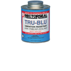 Tru-Blu™ Pipe Thread Sealant, 1 Pint, Can, Blue