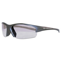 Equalizer Safety Glasses, Indoor/Outdoor Polycarbonate Lens, Uncoated, Gunmetal, Nylon