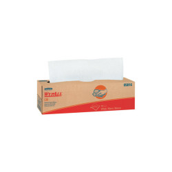 WypAll* L30 Wipers, White, 9.8 in W x 16.4 in L, Pop-Up Box, 120 Sheets per Box/6 Box per Case