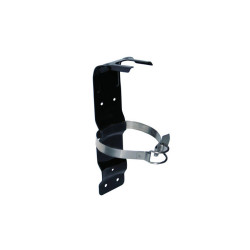 Fire Extinguisher Brackets, Metal, Black, 2-1/2 lb