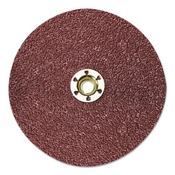 Cubitron™ II 982C Fibre Disc, Ceramic Grain, 5 in Dia, 36 Grit, 5/8 in Arbor, Die TN500P