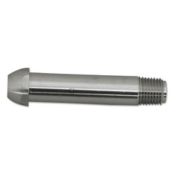 Regulator Inlet Nipple, 1/4 in (NPT), 3 in L, Stainless Steel, CGA-510/CGA-580/CGA-590