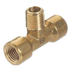 Pipe Thread Elbows, Connector, 1,000 PSIG, Brass, 1/4 in (NPT)