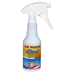Cool Gel® Heat Barrier Spray, 16 oz, Pump Spray Bottle