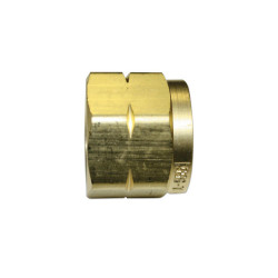 Regulator Inlet Nuts, Butane; Propane, Brass, CGA-555