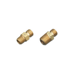 Regulator Outlet Bushing, 200 psi, Brass, A-Size, 1/8 in (NPT) LH, Male, Fuel Gas