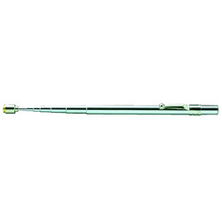 Telescoping Magnetic Pick-Up, 2 lb, Nickel-Plated Steel, 5-1/2 in to 23-1/2 in