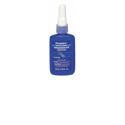 Medium Strength Blue Threadlocker, 50 mL, 1/4 in to 3/4 in Thread, Blue, Liquid