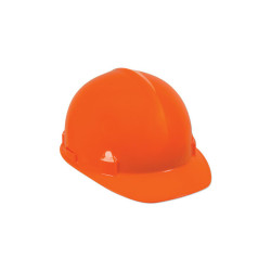 SC-6 Hard Hat, 4-point Ratchet, Front Brim, Orange