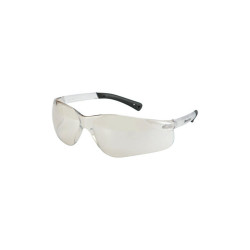 BearKat® BK1 Series Safety Glasses, Indoor/Outdoor Clear Mirror Lens, Duramass® Scratch-Resistant, Clear Frame