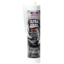 Ultra Silicone RTV Gasket Maker, 13 oz, Cartridge, Ultra Grey