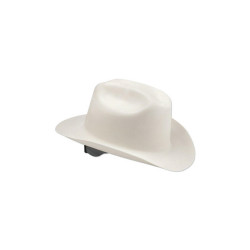 Western Outlaw Hard Hat, 4 Point Ratchet, White