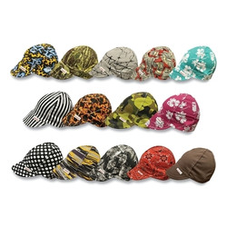 Style 1000 Single Sided Cap, Size 7-7/8, Assorted Prints
