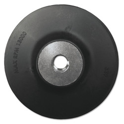 General Purpose Back-up Pad, 4-1/2 in x 5/8 in -11, 12000 RPM