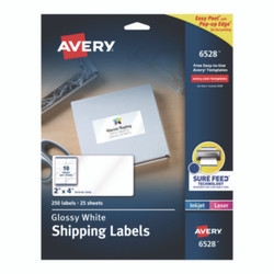 Avery® LABEL,2X4,SHIPPG,300,GWH 06528