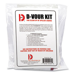 Big D Industries D'vour Clean-Up Kit, Powder, All Inclusive Kit, 6/carton 016900