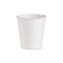 SOLO® Single-Sided Poly Paper Hot Cups, 10 Oz, White, 1,000/carton 510W